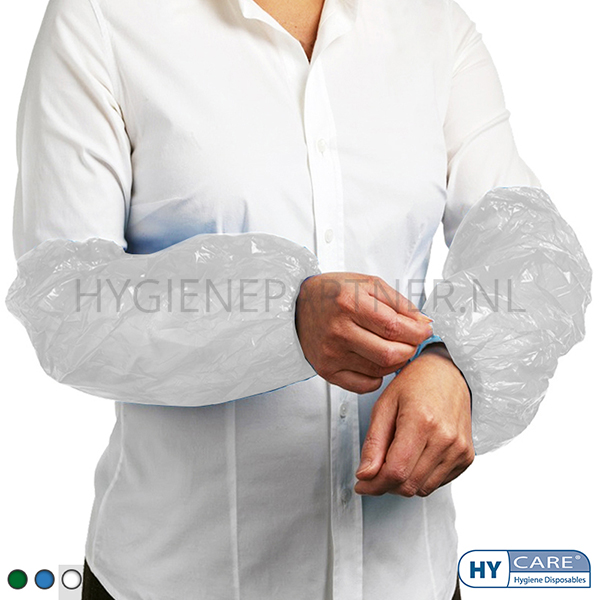 109277.050 Hycare disposable overmouw 40 mu polyethyleen 40x20 cm wit